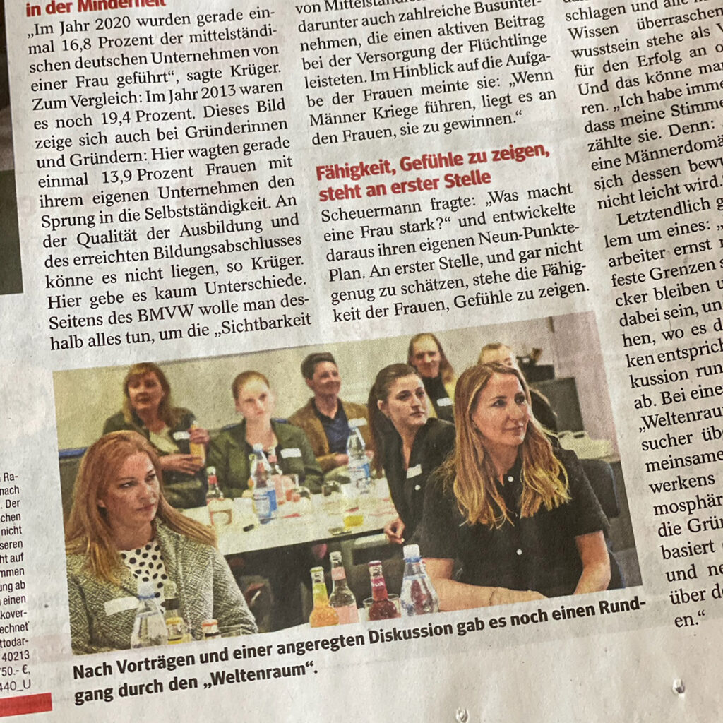 Zeitung Starke Frauen 23.03.2022