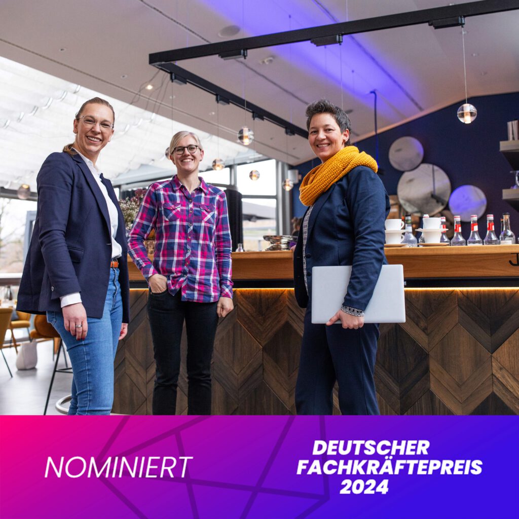 Nominierung Paula Netzwerk zum Deutschen Fachkräftepreis 2024