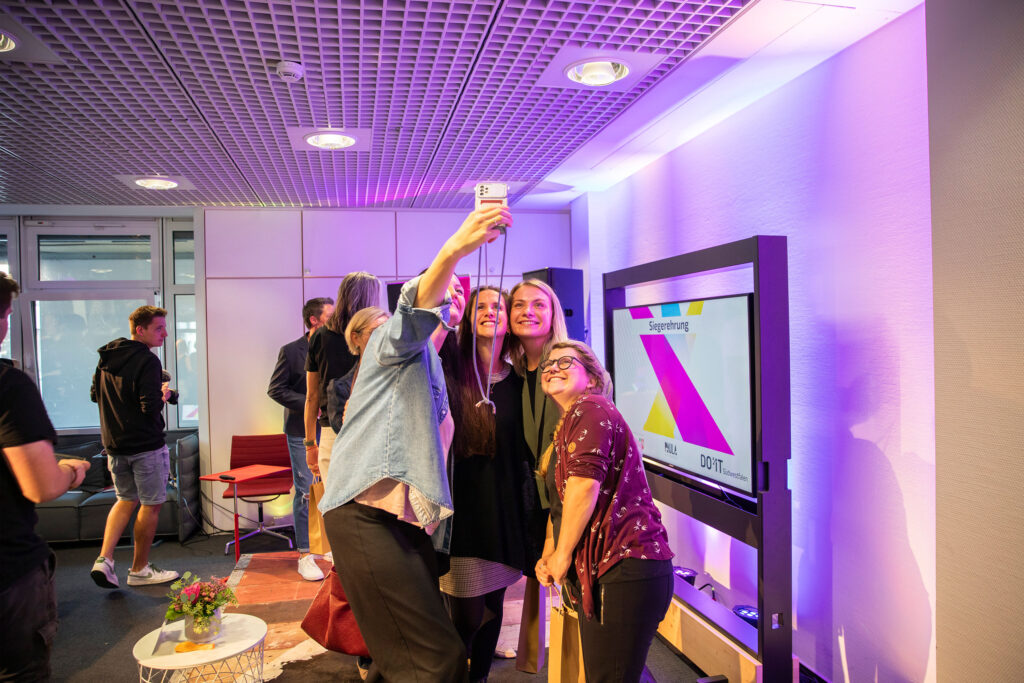 Selfie Pitch Teilnehmerinnen
